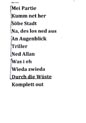 DENK - Originalsetliste