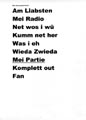 DENK - Originalsetliste