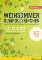 Programmheft Weinsommer Gumpoldskirchen 2017